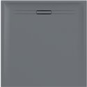 Receveur de douche Sestra carré 90x90 cm Gris