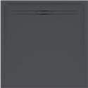 Receveur de douche Sestra carré 90x90 cm Graphite