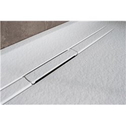 Receveur de douche Sestra carré 80x80 cm Blanc