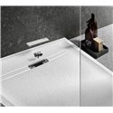 Receveur de douche Sestra carré 90x90 cm Gris