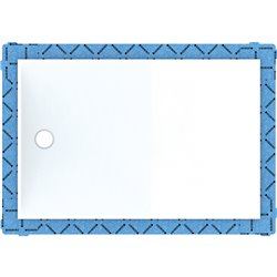 Receveur de douche Setaplano 170x75 cm