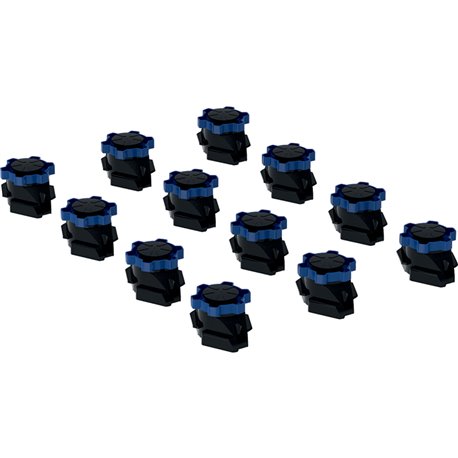Jeu de 12 pieds receveur de douche H 6-12 cm