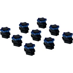 Jeu de 9 pieds receveur de douche H 6-12 cm