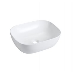 Vasque Olea Square 490x400 mm Sans trop plein