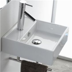 Vasque Gomera 390x390 mm Avec trop plein