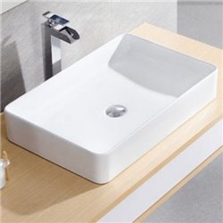 Vasque Nilo 605x400 mm Sans trop plein