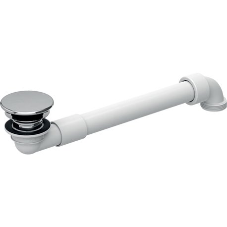 Accessoire lavabo Geberit 152.081.21.1 Siphon gain de place Ø 32 mm  épaisseur lavabo 15-20 mm