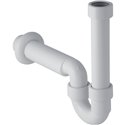 Siphon en tube coudé pour raccordement machine à laver ou lave-vaisselle 