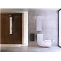 WC suspendu W+W A893020001 500x860x760 mm lavabo + WC suspendu
