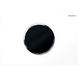 Plaque WC Commande WC Sigma10 Plaque blanche 