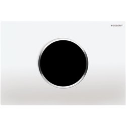 Plaque WC Commande WC Sigma10 Plaque blanche 