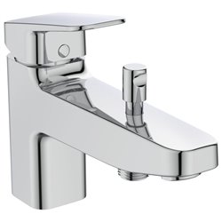 Mitigeur bain-douche monotrou Chromé Ceraplan