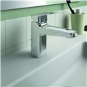 Mitigeur lavabo Grande Blue Start Ceraplan avec tirette et vidage H 161 mm