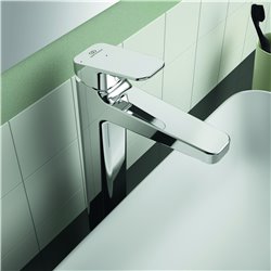 Mitigeur lavabo réhaussé Blue Start Ceraplan sans tirette H 321 mm