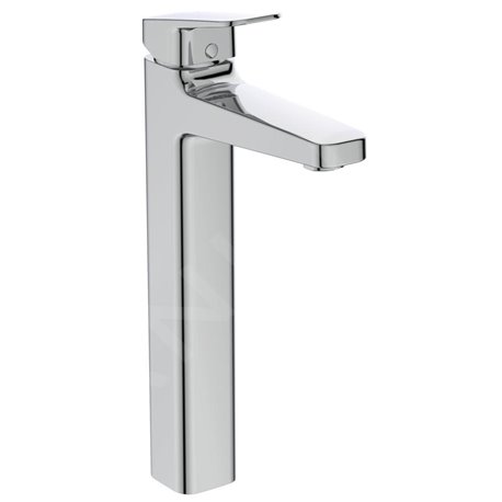 Mitigeur lavabo réhaussé Blue Start Ceraplan avec tirette et vidage H 321 mm