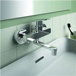 Mitigeur lavabo mural avec bec orientable Ceraplan 