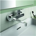 Mitigeur lavabo mural avec bec orientable Ceraplan 