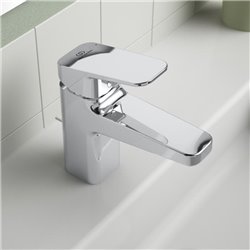 Mitigeur lavabo Plexi Ceraplan vidage metal H 75 mm