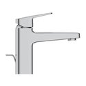 Mitigeur lavabo Grande Ceraplan avec tirette et vidage H 161 mm