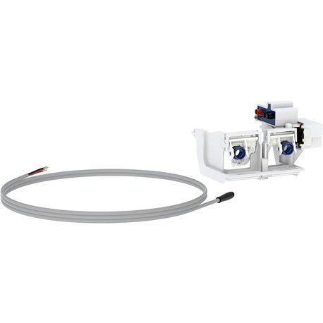 Commande WC rinçage double touche, pour bouton externe Commande WC rinçage double touche, pour bouton externe