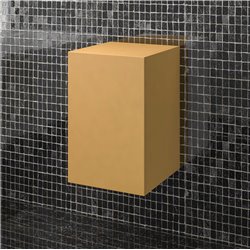 Caisson Ancodesign 300 mm X 500 mm Jaune safran mat
