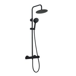 Colonne de douche Hauteur 1500 mm Noir mat Anconetti