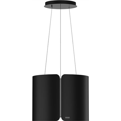 Hotte ilôt Smart Noir mat 42 cm