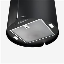 Hotte ilôt Smart Noir mat 42 cm