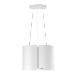 Hotte ilôt Smart Blanc 42 cm