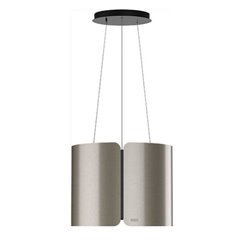 Hotte ilôt Smart Silver 42 cm
