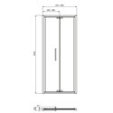 Porte de douche pliante I.life 90 cm 