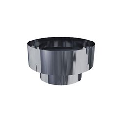 Déflecteur pluie Inox galva Ø 230 mm