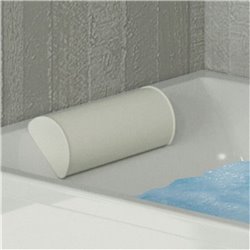 Baignoire balneo Samba version mate, vitalité 180 cm, tête à droite