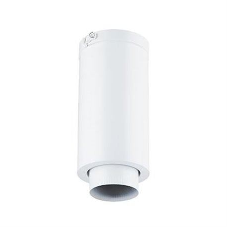 Élément droit Therminox Version TZ Finition Plafond Ø 100 mm Blanc Élément droit Therminox Version TZ Finition Plafond Ø 100 mm Blanc