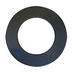 Rosace de finition Ø 130 mm Noir