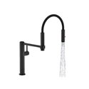 Mitigeur cuisine Pescara 360° Semi-Pro Noir mat H 460 mm