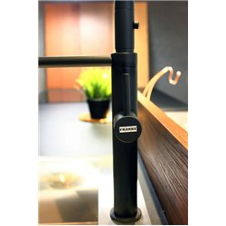 Mitigeur cuisine Pescara 360° Semi-Pro Noir mat H 460 mm