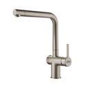 Mitigeur cuisine Active Twist à bec Nickel brossé