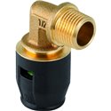 Coude PushFit avec filetage Mâle 651.262.00.1