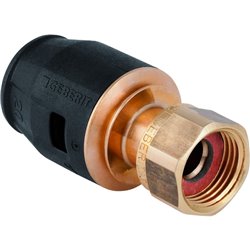 Raccord  PushFit avec écrou de serrage Ø 15 mm 651.582.00.1