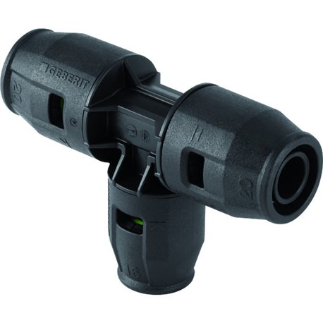 Té réduit PushFit Ø 20/15/20 mm 652.315.00.1