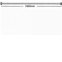 Rail droit gris 1900mm pour Paroi de douche Access