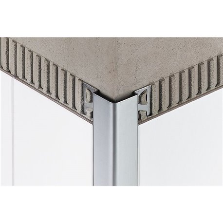 Angle extérieur Chromé brillant