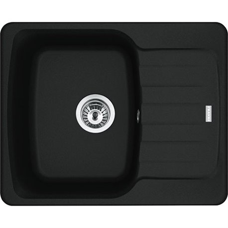 Evier Antea Fragranit+ AZG 611-62 Noir mat 