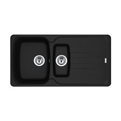 Evier Antea Fragranit+ AZG 651 Noir Mat 