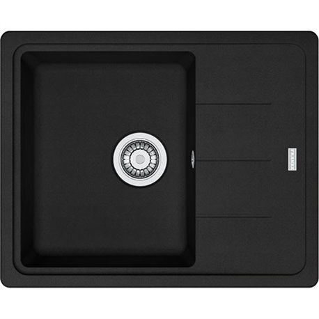 Evier Basis Fragranit+ BFG 611-62 Noir mat 