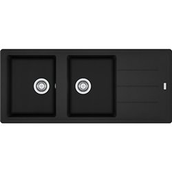 Evier Basis Fragranit+ BFG 621 Noir Mat 