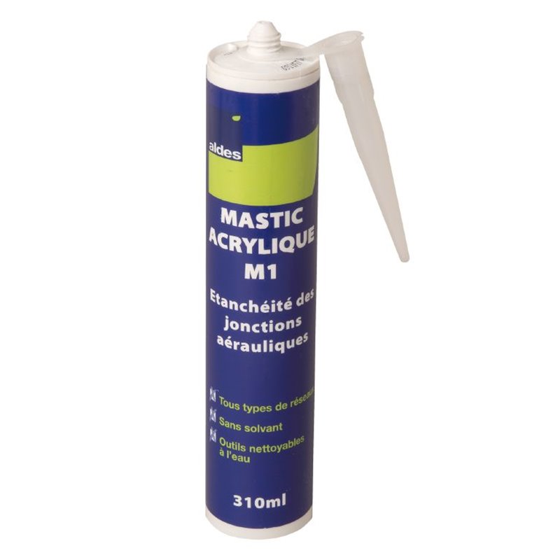 Mastic Cartouche 310 mL acrylique 11091018 Aldes