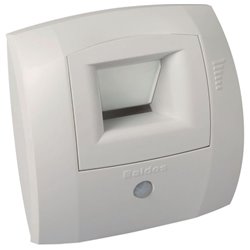 Bouche VMC hygroréglable Bahia Curve S BW22 Présence 9V 15/50 m3/h Ø80 mm