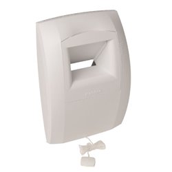 Bouche VMC hygroréglable Bahia Curve L C36 Cordelette Sans fût 10/50 m3/h